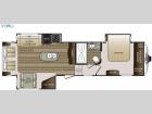 Floorplan - 2016 Keystone RV Cougar 313RLI