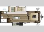Floorplan - 2016 Keystone RV Cougar X-Lite 26RBI