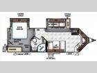Floorplan - 2016 Forest River RV Flagstaff Super Lite 26VFKS