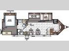 Floorplan - 2016 Forest River RV Rockwood Wind Jammer 3008W