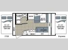 Floorplan - 2016 Dutchmen RV Kodiak Express 172E