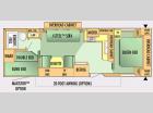 Floorplan - 2007 Jayco Jay Flight 29 BHS