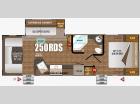 Floorplan - 2016 Outdoors RV Timber Ridge 250RDS