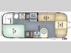 Floorplan - 2016 Airstream RV Flying Cloud 23D
