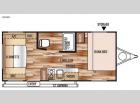 Floorplan - 2016 Forest River RV Salem Cruise Lite FS 205RD