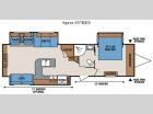 Floorplan - 2016 KZ Spree 337RES