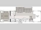 Floorplan - 2007 Four Winds RV Chateau 32B