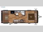 Floorplan - 2016 Keystone RV Hideout 21FQWE