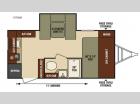 Floorplan - 2016 Venture RV Sonic Lite 167VMS