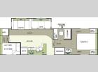 Floorplan - 2005 Forest River RV Flagstaff 8528 BHSS