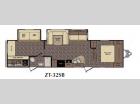Floorplan - 2016 CrossRoads RV Zinger ZT32SB