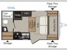 Floorplan - 2016 Keystone RV Passport 151ML Express