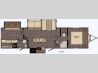 Floorplan - 2017 CrossRoads RV Sunset Trail Super Lite ST320BH