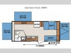Floorplan - 2017 KZ Sportsmen Classic 20RBT