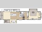 Floorplan - 2017 Forest River RV Cedar Creek Champagne Edition 38EL