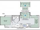 Floorplan - 2017 Thor Motor Coach Four Winds Sprinter 24HL
