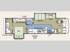 Floorplan - 2006 Holiday Rambler Vacationer 36DBD