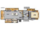 Floorplan - 2017 Forest River RV Wildcat Maxx 295RSX