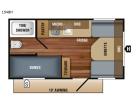 Floorplan - 2017 Jayco Jay Flight SLX 154BH