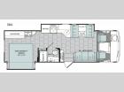 Floorplan - 2017 Holiday Rambler Admiral XE 30U