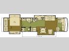 Floorplan - 2008 Newmar Kountry Star Diesel KSDP 3916