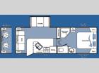 Floorplan - 2008 Keystone RV Cougar 244RLS