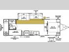 Floorplan - 2008 Forest River RV Wildwood LE 28BGSS