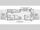 Floorplan - 2003 Jayco Kiwi 23 D