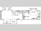 Floorplan - 2008 Forest River RV Cedar Creek 34SATS
