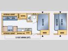Floorplan - 2008 Jayco Jay Feather Sport 218