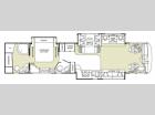 Floorplan - 2008 Fleetwood RV Providence 40E