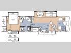 Floorplan - 2008 Travel Supreme Envoy 38DS04