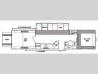 Floorplan - 2007 KZ Sportsmen Sportster 33P