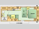 Floorplan - 2008 Jayco Jay Flight 22 FB