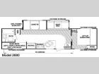 Floorplan - 2008 Skyline Nomad 2680