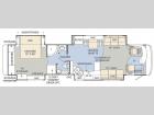 Floorplan - 2008 Monaco Camelot 42 PDQ