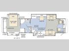 Floorplan - 2008 Monaco Diplomat 40 PDQ