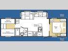 Floorplan - 2007 Keystone RV Cougar X-lite 29BHS