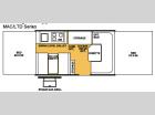 Floorplan - 2008 Forest River RV Flagstaff MAC/LTD Series 227