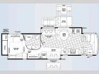 Floorplan - 2008 Winnebago Vectra 40TD