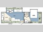 Floorplan - 2008 Forest River RV Wildcat 28RKBS