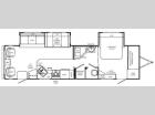 Floorplan - 2008 Holiday Rambler Savoy LX 34 SKD
