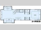 Floorplan - 2008 Heartland North Trail 31RED