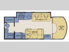 Floorplan - 2008 Fleetwood RV Icon 24A