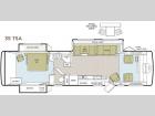 Floorplan - 2008 Tiffin Motorhomes Allegro 35 TSA