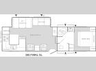 Floorplan - 2004 Keystone RV Springdale 280FWKLGL