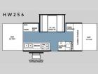Floorplan - 2008 Forest River RV Rockwood High Wall Series HW256