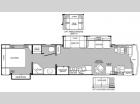 Floorplan - 1999 Fleetwood RV Discovery 37V