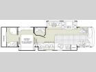 Floorplan - 2008 Fleetwood RV Bounder Diesel 38F