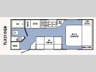 Floorplan - 2008 R-Vision Trail-Lite Crossover TLX210QB
